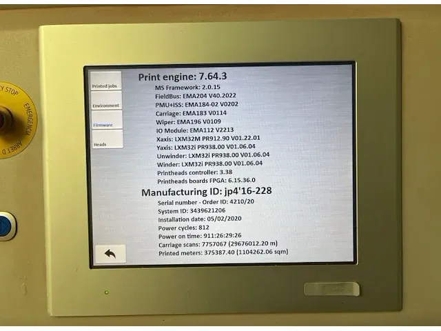 Ms printing solutions jp4 digitale textiel / papier printer - afbeelding 7 van  8