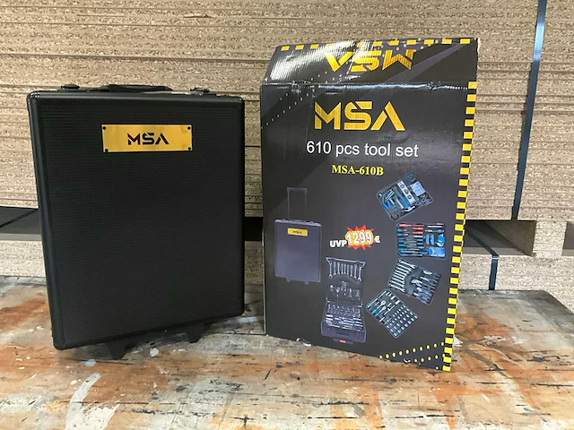 Msa 610 delig gereedschapskoffer - afbeelding 1 van  9