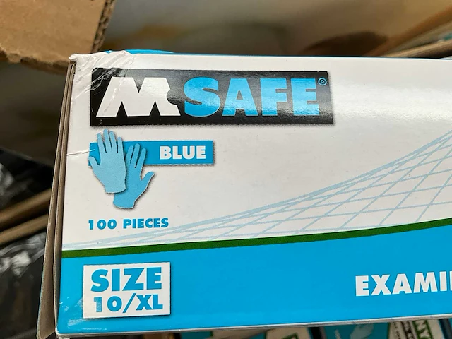 Msafe vinyl 4061 handschoen (7000x) - afbeelding 4 van  5