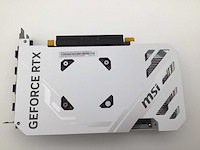 Msi - rtx 4060 ventus 2x white 8g oc - - computer part - afbeelding 8 van  11