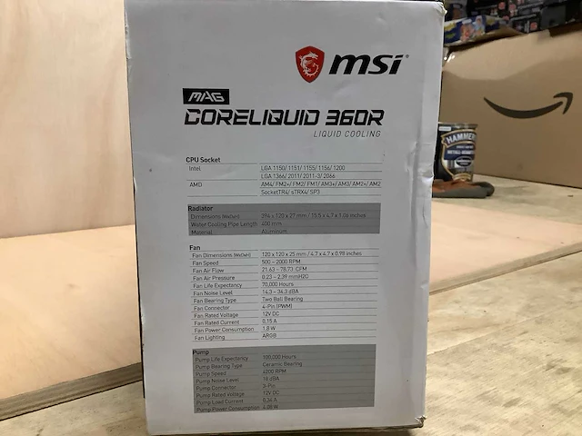 Msi 360 r coreliquid - afbeelding 6 van  6