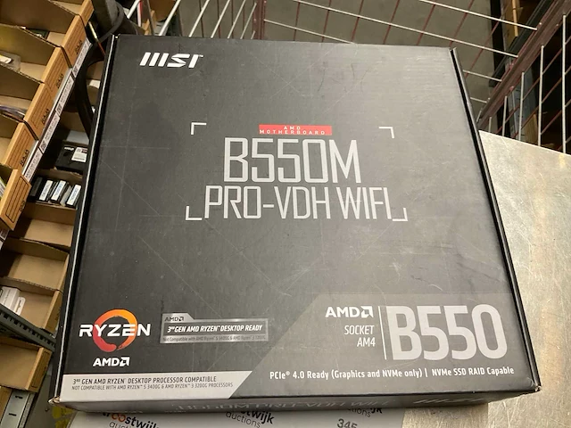 Msi b550m pro moederbord - afbeelding 2 van  2