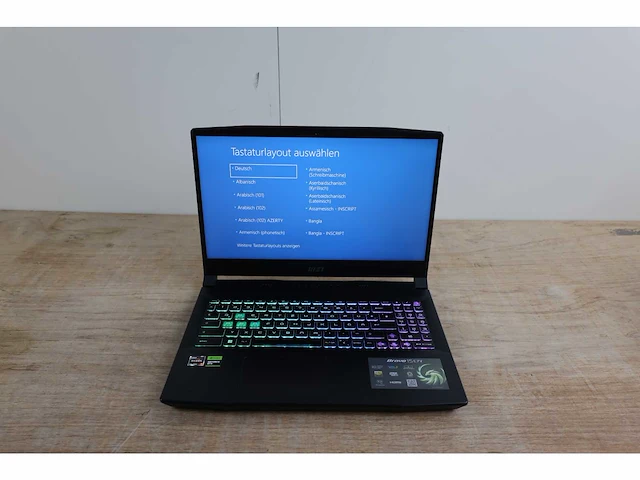 Msi bravo 15 c7vfk-230 laptop - afbeelding 3 van  10