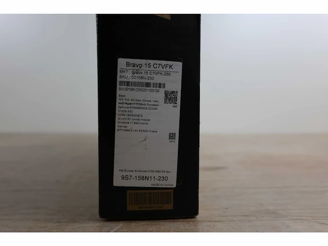 Msi bravo 15 c7vfk-230 laptop - afbeelding 10 van  10