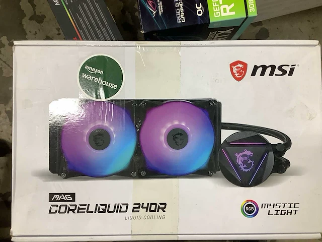 Msi coreliquid 240r liquid cooling - afbeelding 4 van  4