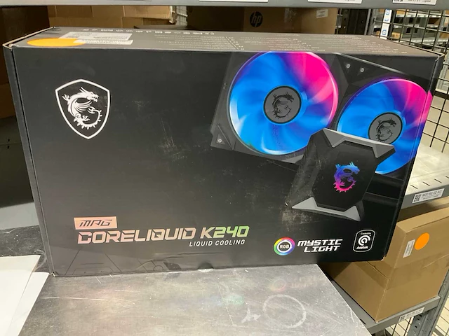 Msi coreliquid k240 liquid cooling - afbeelding 1 van  2