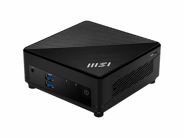 Msi cubi 5 mini pc 12m compact pc i3-1215u blk 0.66l sized pc zwart intel soc 4,4 ghz - afbeelding 1 van  6