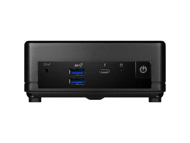 Msi cubi 5 mini pc 12m compact pc i3-1215u blk 0.66l sized pc zwart intel soc 4,4 ghz - afbeelding 2 van  6