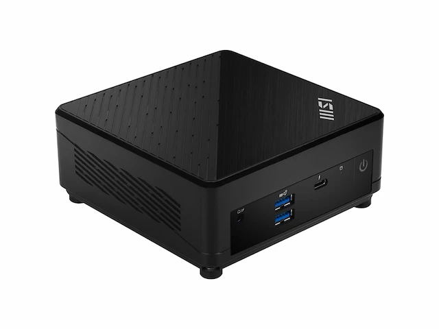 Msi cubi 5 mini pc 12m compact pc i3-1215u blk 0.66l sized pc zwart intel soc 4,4 ghz - afbeelding 4 van  6