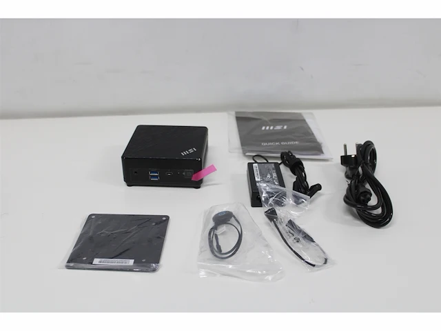 Msi cubi 5 mini pc 12m compact pc i3-1215u blk 0.66l sized pc zwart intel soc 4,4 ghz - afbeelding 5 van  6
