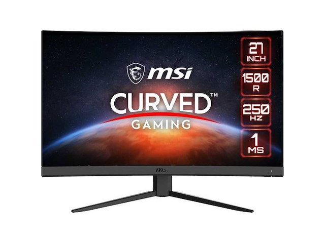 Msi g27c4x - 250hz - curved - full hd - 27inch - gaming monitor - afbeelding 1 van  2