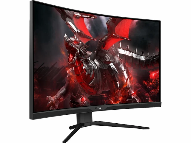Msi g322cqp qhd va curved 170hz gaming monitor 32 inch zwart - afbeelding 2 van  4