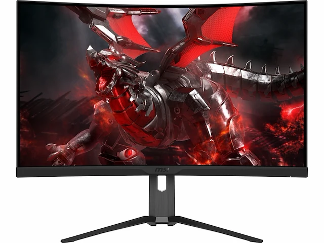 Msi g322cqp qhd va curved 170hz gaming monitor 32 inch zwart - afbeelding 3 van  4