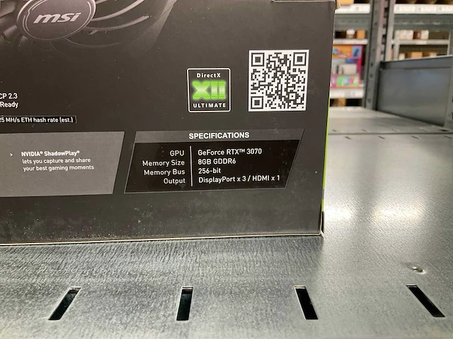 Msi geforce rtx 3070 videokaart - afbeelding 5 van  6