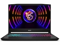 Msi katana 17 gaming laptop intel® core i7-12650h 16gb 512gb ssd nvidia® geforce® rtx 4070 zwart qwertz - afbeelding 1 van  4