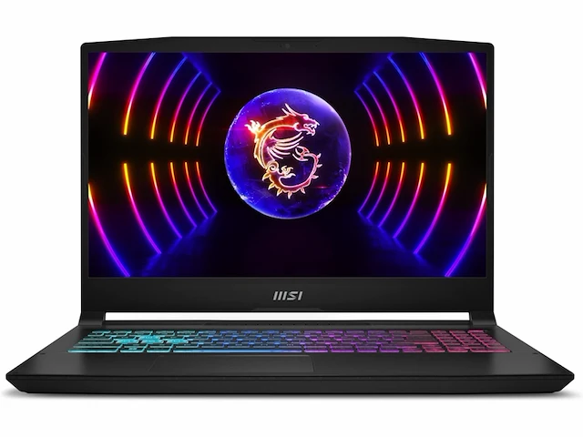 Msi katana 17 gaming laptop intel core i712650h 16gb 512gb ssd nvidia® geforce rtx 4070 zwart qwertz - afbeelding 1 van  4
