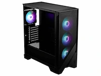 Msi mag forge 320r airflow pc case behuizing compatibel voor atx microatx en miniitx gehard glas zwart - afbeelding 2 van  4