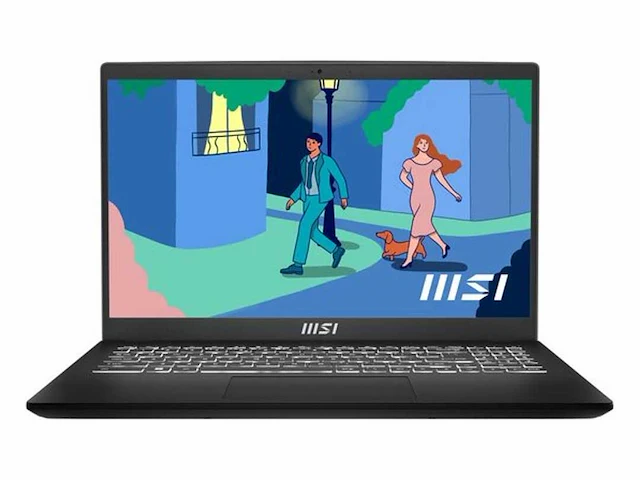 Msi modern 15 b12mo-1009de intel® core™ i5 i5-1235u laptop 39,6 cm (15.6") full hd 16 gb ddr4-sdram 512 gb ssd wi-fi 6e (802.11ax) windows 11 pro zwart - afbeelding 1 van  3