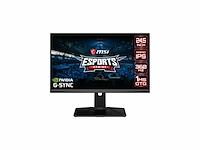 Msi oculux nxg253rde 245 inch fhd esports gaming monitor 1920x1080 rapid ipspaneel 360 hz/1 ms gtg gsync hdr mystic light - afbeelding 1 van  5