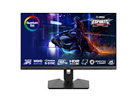 Msi optix mag274qrfde-qd computer monitor 68,6 cm (27") 2560 x 1440 pixels wide quad hd lcd zwart - afbeelding 1 van  2