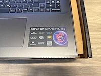 Msi vector gp78 hx 13vg-054 gaming laptop - afbeelding 12 van  14