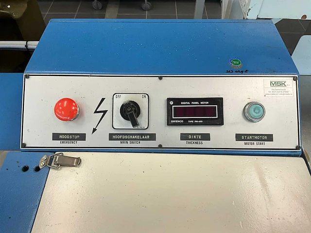 Msk - slijpmachine - afbeelding 2 van  8