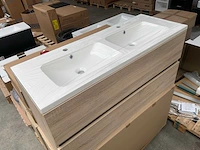 Msv zand eiken you badmeubel 120cm - afbeelding 2 van  5
