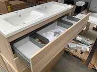 Msv zand eiken you badmeubel 120cm - afbeelding 4 van  5