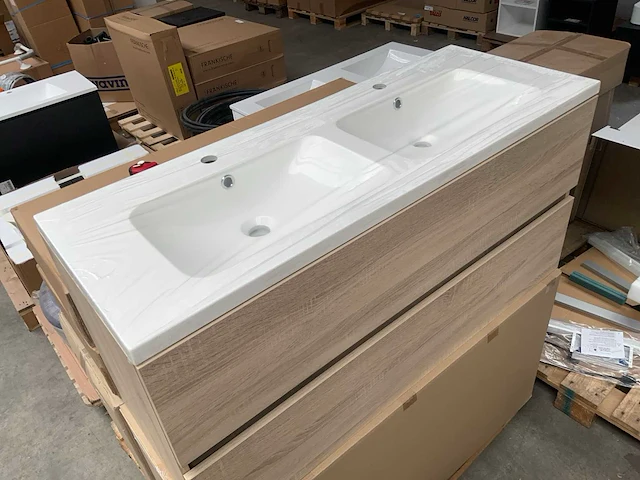 Msv zand eiken you badmeubel 120cm - afbeelding 2 van  5