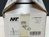 Mt codo membra 90 femal elbow 90 - 32x3.0 - afbeelding 3 van  3