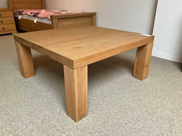 Mt eiken salontafel - afbeelding 4 van  7