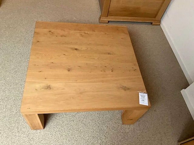 Mt eiken salontafel - afbeelding 6 van  7