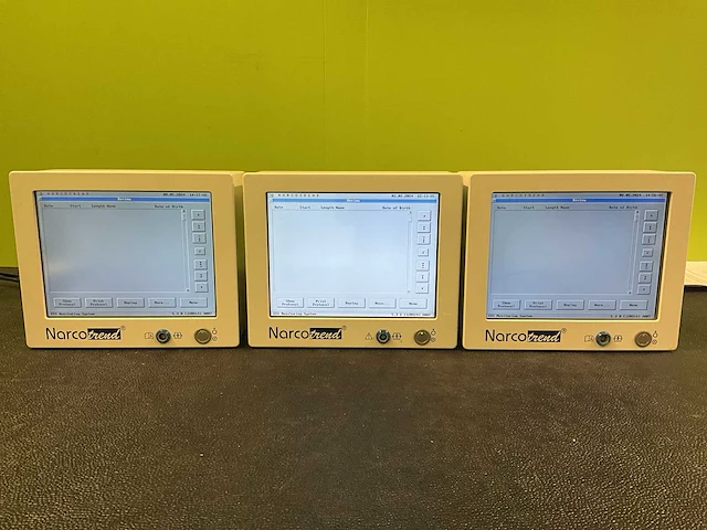 Mt monitortechnik narco trend compact patient monitor (3x) - afbeelding 1 van  9