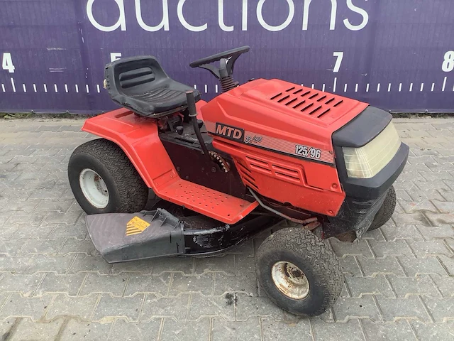 Mtd - 125/96 - zitmaaier - afbeelding 3 van  10
