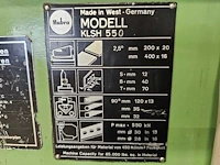 Mubea - 1980 - klsh 550 - pons- en knipmachine - afbeelding 6 van  7