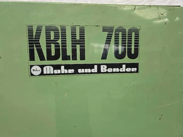 Mubea - kblh 700 - pons- en knipmachine - afbeelding 17 van  17