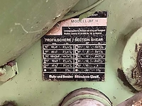 Mubea bf 11 profielstaalschaar - afbeelding 4 van  12