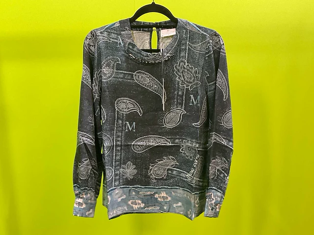 Mucho gusto zijden shirt dames s (12x) - afbeelding 1 van  4