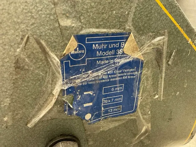 Muhr und bender 3s hefboomplatenschaar - afbeelding 4 van  4