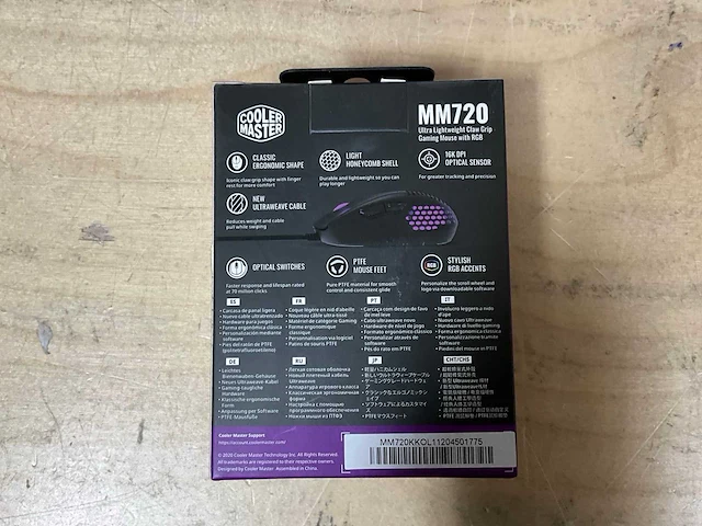 Muis - coolermaster - mm720 (5x) - afbeelding 3 van  3