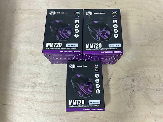 Muis - coolermaster - mm720 (5x) - afbeelding 1 van  3