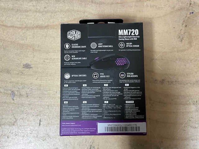 Muis - coolermaster - mm720 (5x) - afbeelding 3 van  3