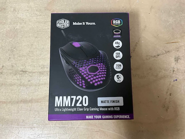 Muis - coolermaster - mm720 - afbeelding 1 van  2
