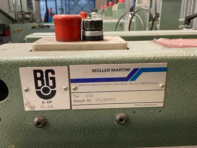 Müller martini 335 verzamelhechtlijn - afbeelding 54 van  63