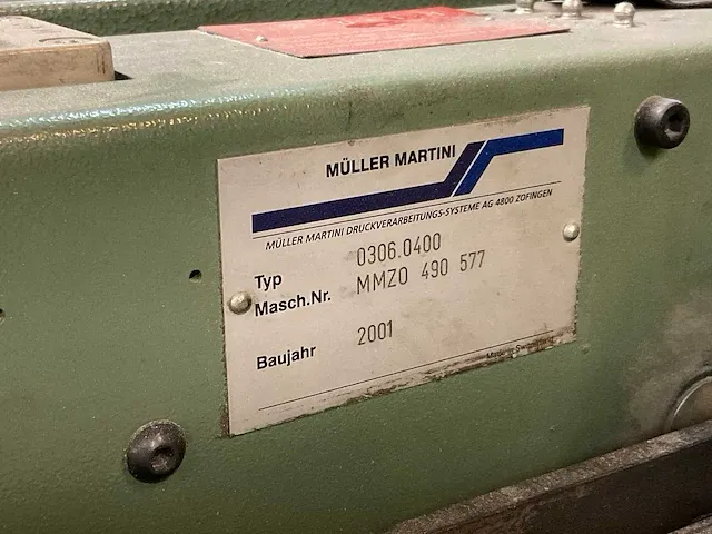 Müller martini 335 verzamelhechtlijn - afbeelding 55 van  63