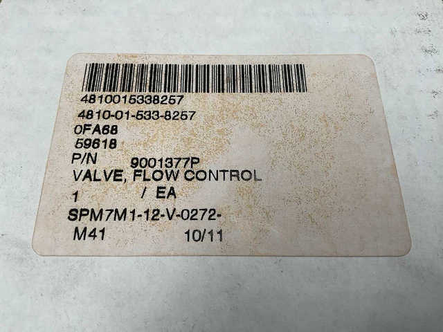Müller svgw flow control valve (18x) - afbeelding 5 van  6