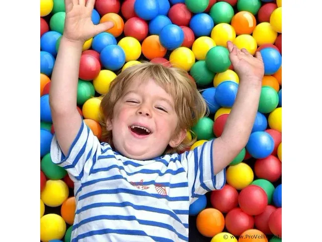 Multi-colour ballenbakballen 1000 stuks - afbeelding 1 van  5