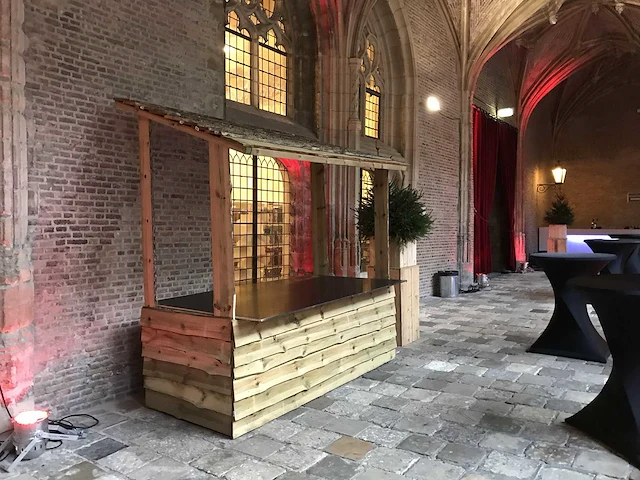Multi de luxe houten kraam - afbeelding 2 van  4