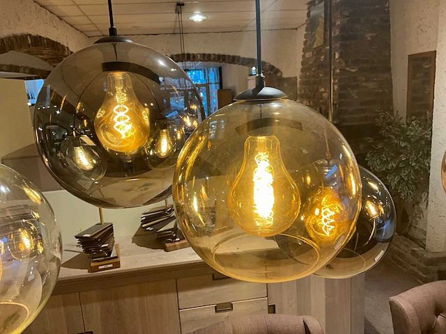 Multi globe hanglamp - afbeelding 5 van  7