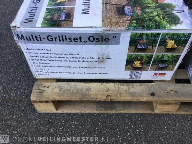 Multi grillset 3-poot westerholt, oslo, zwart - afbeelding 3 van  4